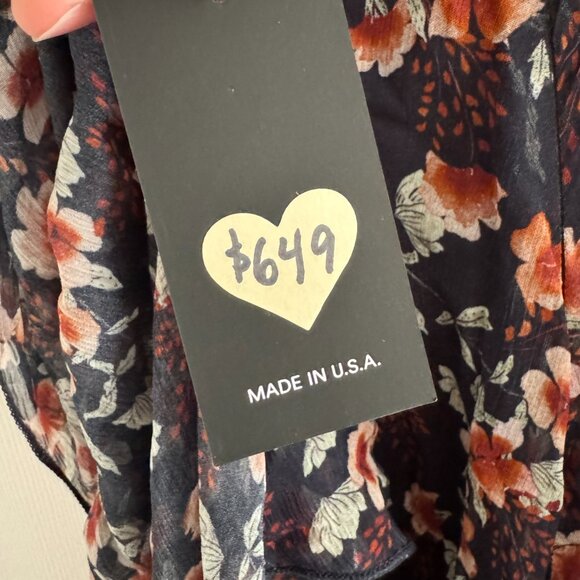 NWT Allen Schwartz "Gracie" Floral Dress, size 2 - Picture 9 of 13